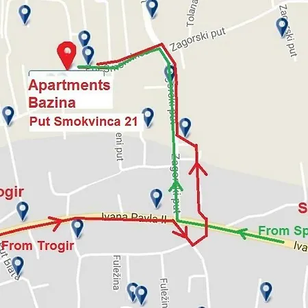 Διαμέρισμα Bazina Kaštela